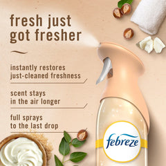 Febreze Air Mist Air Freshener Spray, Soothe & Restore, 8.1oz, 2 Count