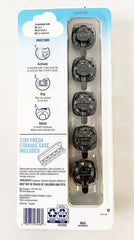 Febreze Car Air Freshener, Set of 5 Clips, Gain Island Fresh and Original Gain Scent