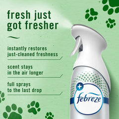 Febreze Air Mist Air Freshener Spray, Pet Odor Fighter, 8.1oz