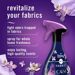 Febreze Fabric Spray Air Freshener, Odor-Fighting Fabric Refresher, Downy Calm, 27 fl oz