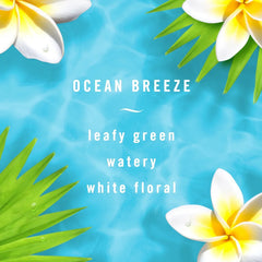 Febreze AUTO Air Freshener Vent Clip Ocean Breeze Scent, .06 oz Car Vent Clip, Pack of 2