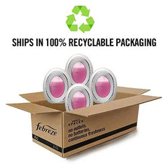 Febreze Small Spaces, Plug in Air Freshener Alternative for Home, Berry & Bramble, Odor Eliminator for Strong Odor (4 Count)