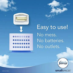 Febreze Air Freshener Bundle, Gain Original (2 Air Effects, 2 Car Vent Clips, 1 Small Spaces Air Freshener Kit)