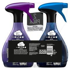 Febreze Touch Fabric Spray, Ocean & Mountain Scents, 16.9 oz, 2-Pack