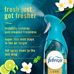 Febreze Air Mist Luxe Air Freshener Spray, Rainforest Scent, 8.1oz