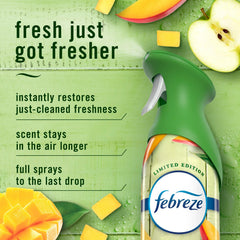Febreze Air Mist Air Freshener Spray, Mango Splash Scent, 8.1oz