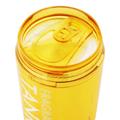 Diax Fragrance Tank 145g Yellow Soda Can Cup Holder Style Room / Car Air Freshener with Lemon Squash Scent