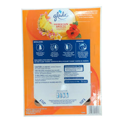 Glade Hawaiin Limited Edition PlugIns Scented Oils Refills 9ct.