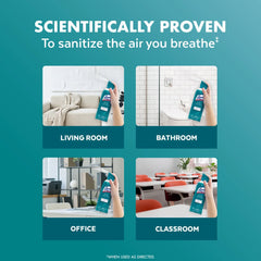 Lysol Air Sanitizer Spray, For Air Sanitization and Odor Elimination, Simple Fresh Scent, 10 Fl. Oz (Pack of 3)
