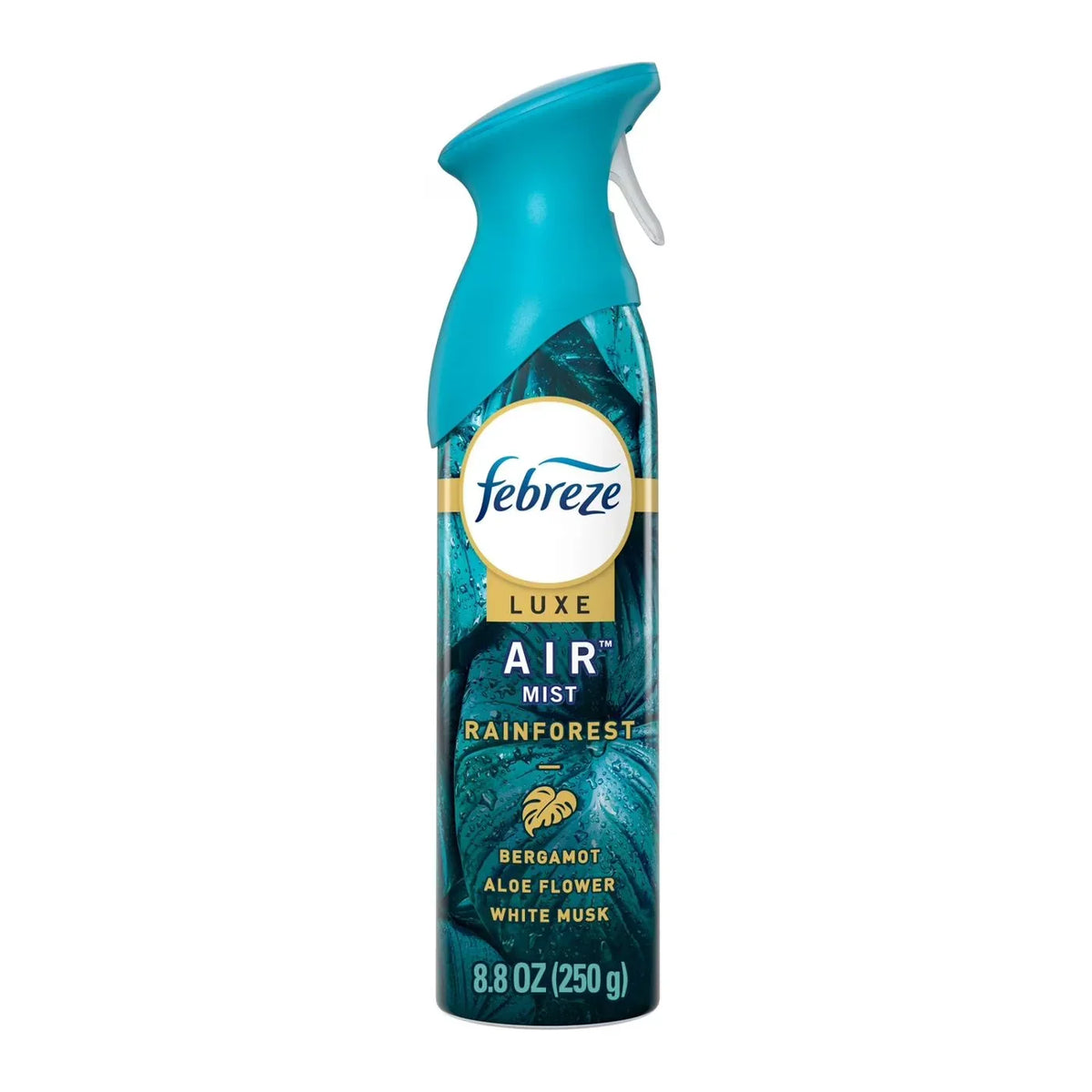 2 Pack Febreze Luxe Air Freshener Odor-Fighting Room Spray - Rainforest