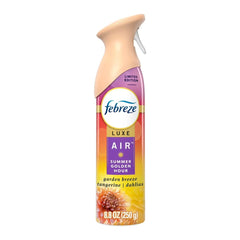 2 Pack Febreze Luxe Air Freshener Odor-Fighting Room Spray - Summer Golden Hour