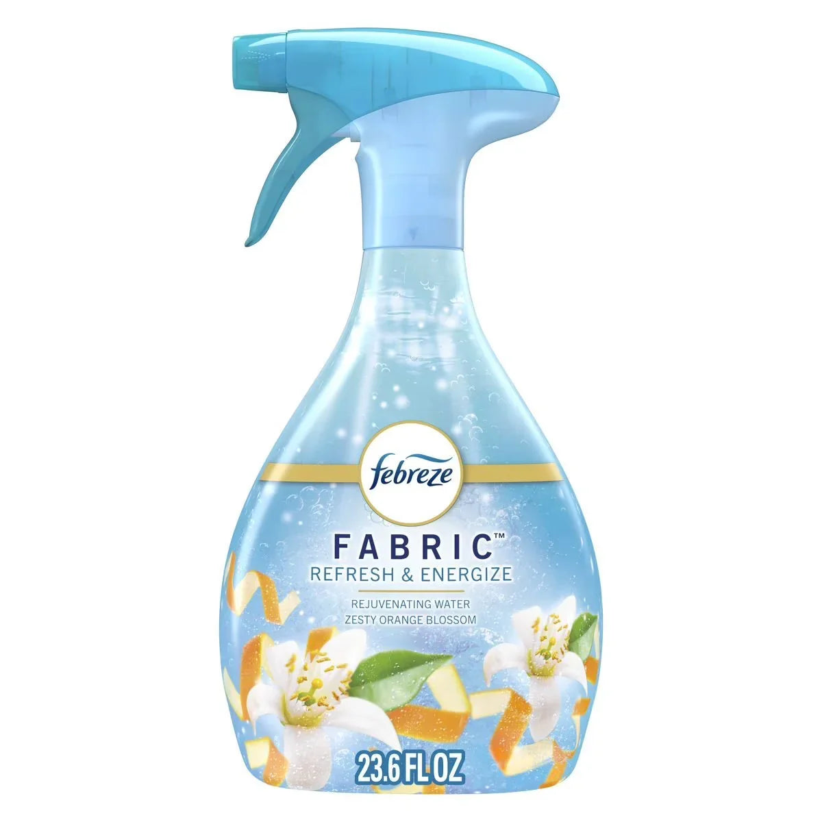 2X - Febreze Fabric Rejuvenating Air Freshener Water Zesty Orange Blossom - 23.6 fl oz