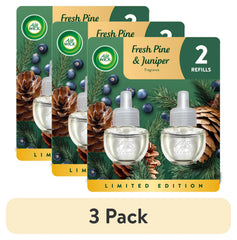 Air Wick Plug-In Air Freshener Scented Oil Refills,Honeysuckle and Raspberry, 2 Count