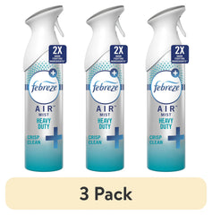 Febreze Air Freshener Spray, Odor-Fighting Room Spray, Heavy Duty Crisp Clean, 8.8oz
