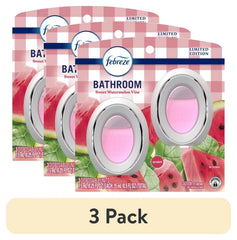 Febreze Bathroom Air Freshener, Small Spaces Odor-Fighting, Watermelon, 2 Count