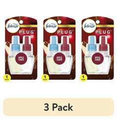 Febreze Plug Refill Odor-Fighting Air Freshener Apple Cider Scent, 1 Count, 0.87 fl oz