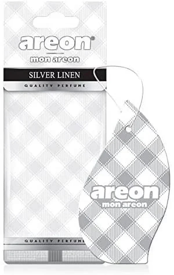 AREON MON MA49 Long Lasting Paper Hanging Ornaments for Car or Home Hanging Best Car Air Freshener Lavender Scent, 12 Pack