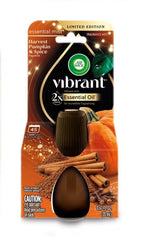 Air Wick Essential Mist Vibrant Scented Oil Air Freshener Diffuser Refill, Harvest Pumpkin and Spice, 1 Count