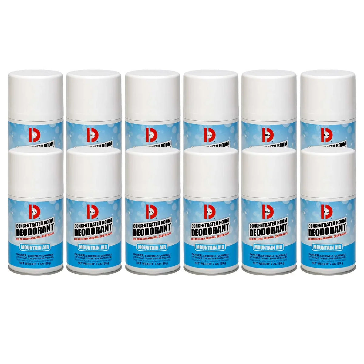 Big D Mountain Air Fragrance Concentrated Room Deodorizer (12 Pack)