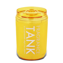 Diax Fragrance Tank 145g Yellow Soda Can Cup Holder Style Room / Car Air Freshener with Lemon Squash Scent