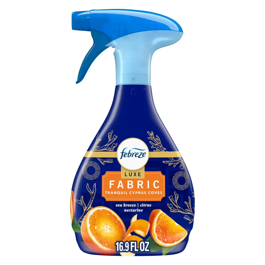 Febreze Auto Fabric Spray Air Freshener for Car, Cyprus Coves 23.6oz