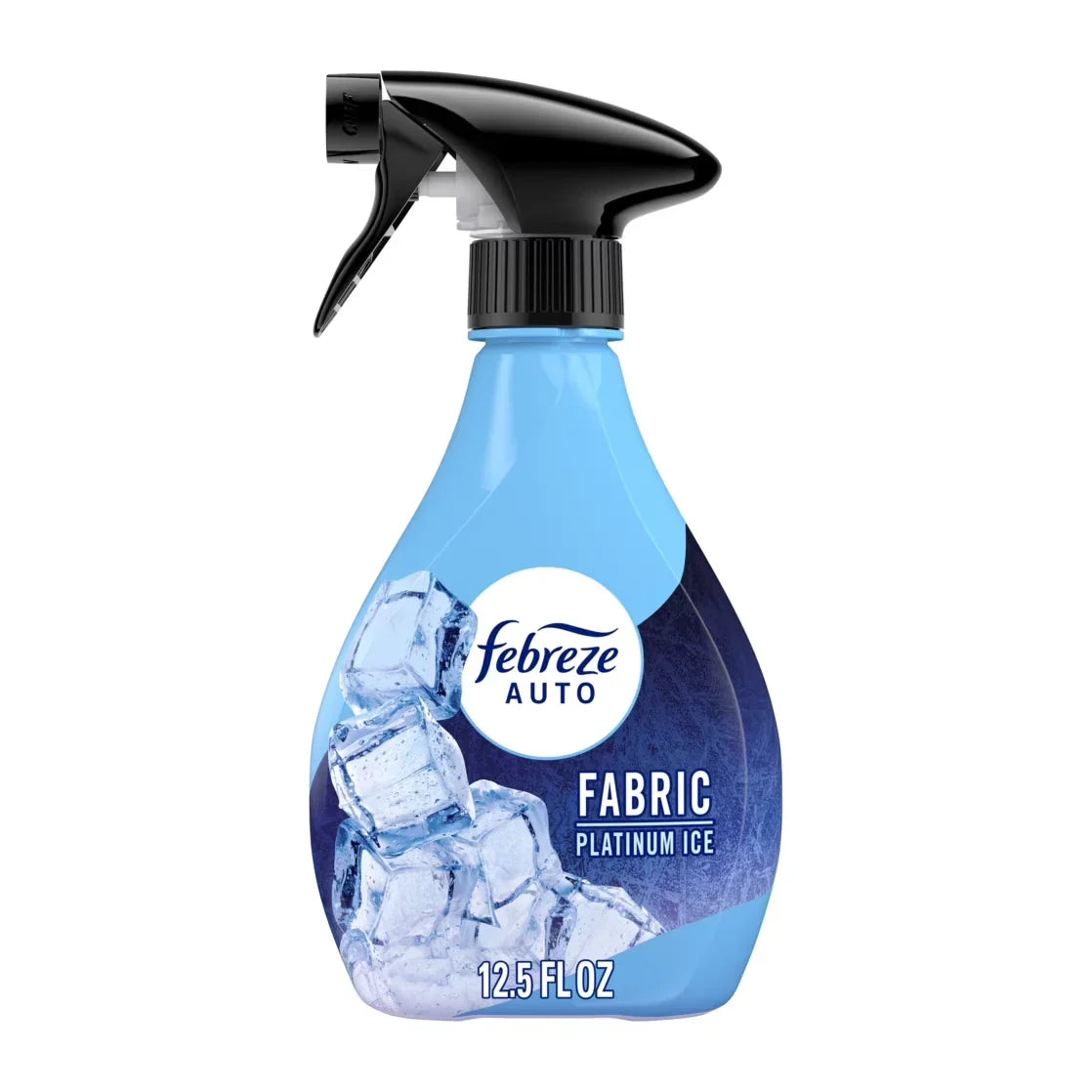 (2 pack) Febreze AUTO Car Fabric Spray, Odor Fighting Air Freshener, Platinum Ice, 12.5 fl oz