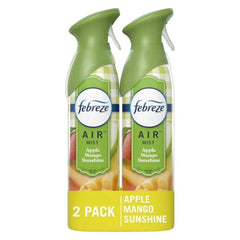 Febreze Air Freshener Spray, Odor-Fighting Room Spray, Apple Mango Sunshine, 8.8oz, 4 Count