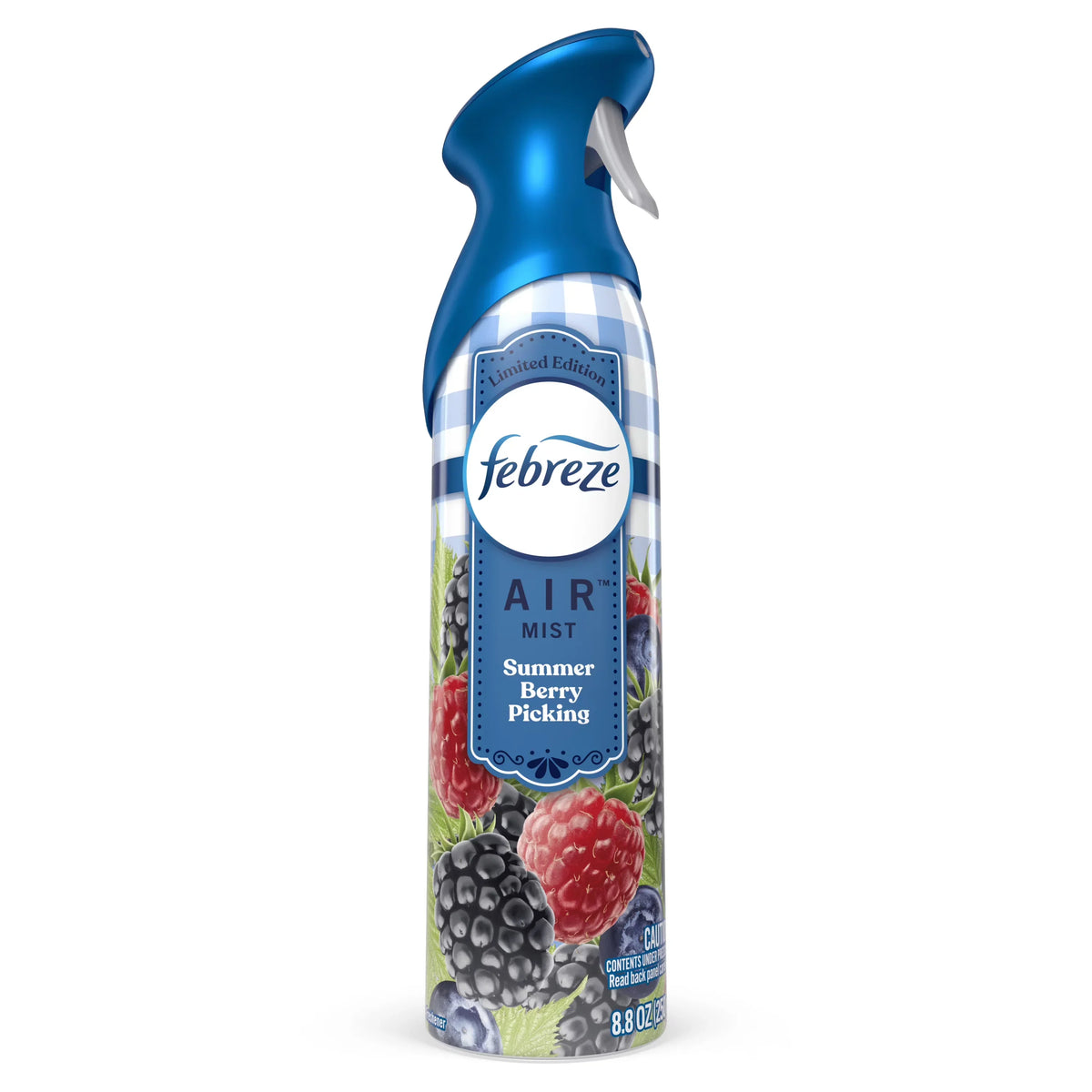 Febreze Air Freshener Spray, Odor-Fighting Room Spray, Summer Berry Picking, 8.8oz