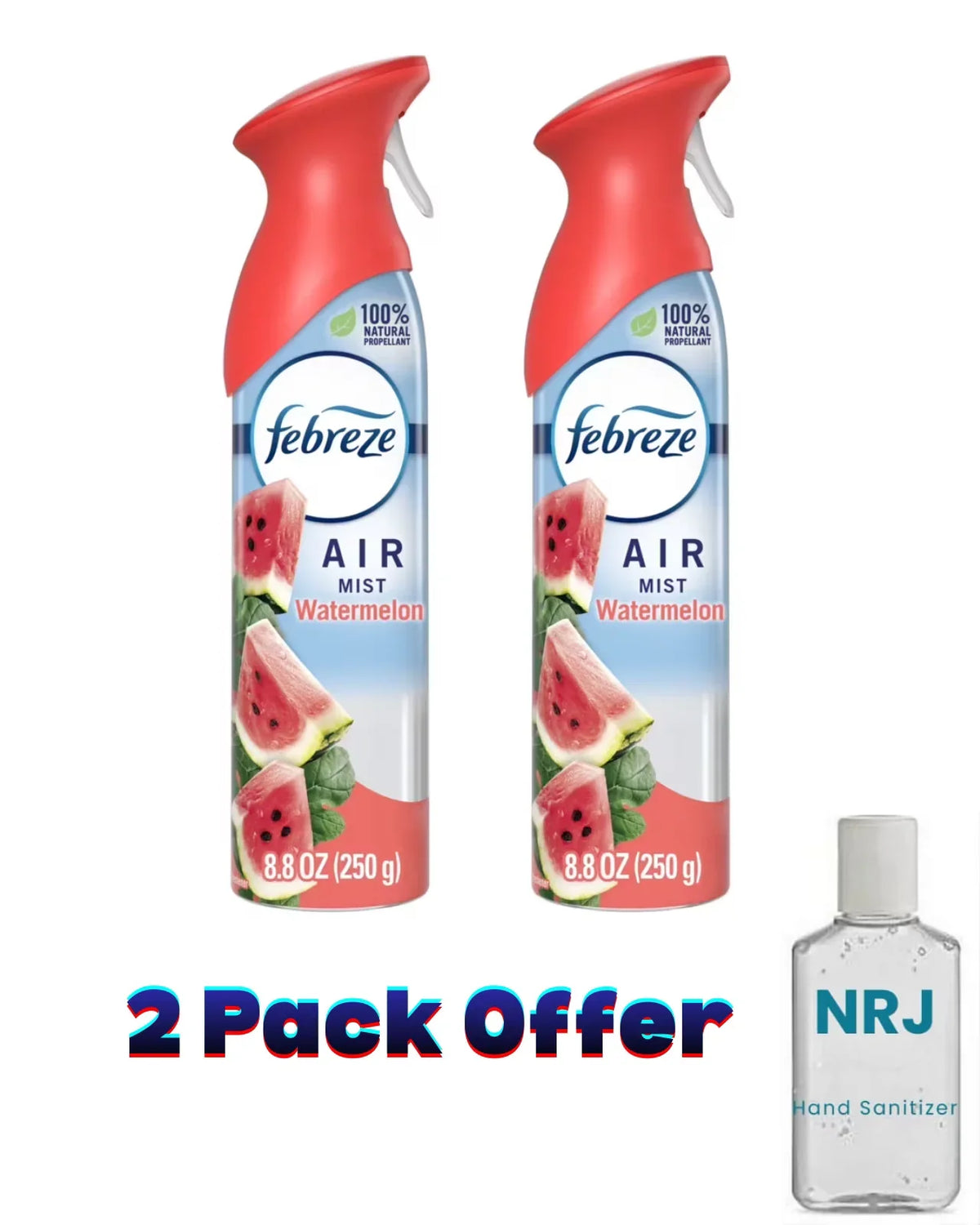 Febreze Air Freshener Spray, Odor-Fighting Room Spray, Sweet Watermelon Vine, 8.8oz