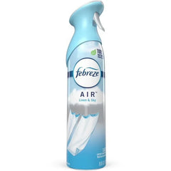 Febreze Air Freshener Spray - Spray - 8.5 fl oz (0.3 quart) - Linen & Sky - 6 / Carton - Odor Neutralizer, VOC-free | Bundle of 2 Cartons