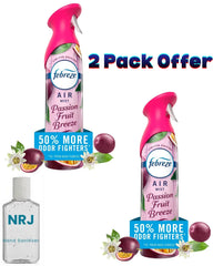 Febreze Air Mist Air Freshener Spray, Passion Fruit Breeze, 8.1oz