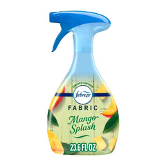 Febreze Auto Fabric Spray Air Freshener for Car, Mango Splash 23.6oz