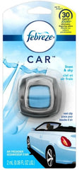 Febreze Car Vent Clip Air Freshener, Linen & Sky 1 ea (Pack of 4)