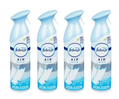 Febreze Fabric Odor-Eliminating Air Freshener - Linen & Sky, 250g (4/Case) for Fresh Fabrics