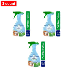 Febreze Fabric Spray Air Freshener Odor-Fighting Fabric Refresher Pet Odor Fighter 23.6 fl oz - 3 count