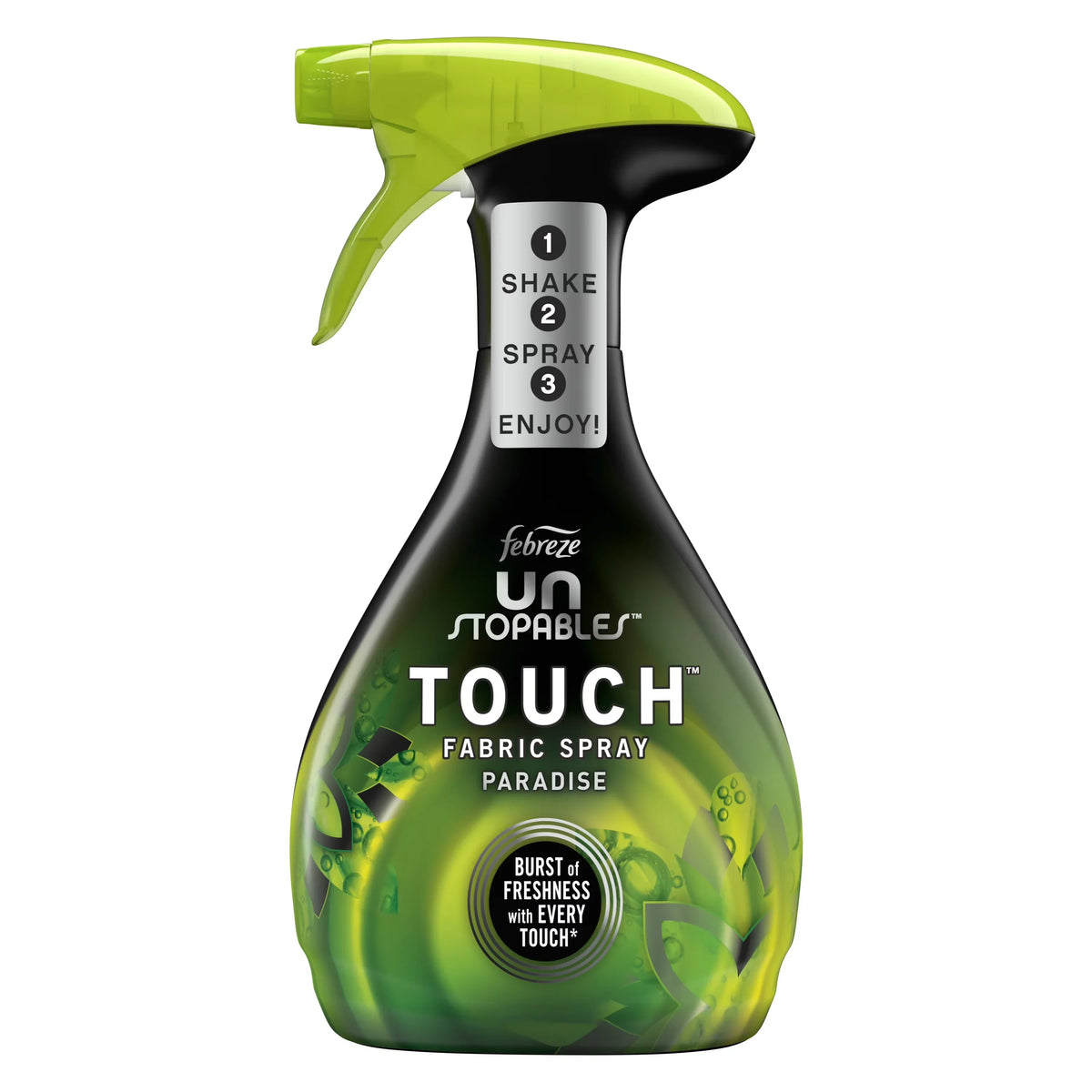 Febreze Unstopables Touch Fabric Spray, Paradise, 16.9 Oz