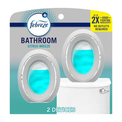 Febreze BATH Air Freshener, Odor-Fighting, Kitchen Odor Fighter Scent, 2 Count