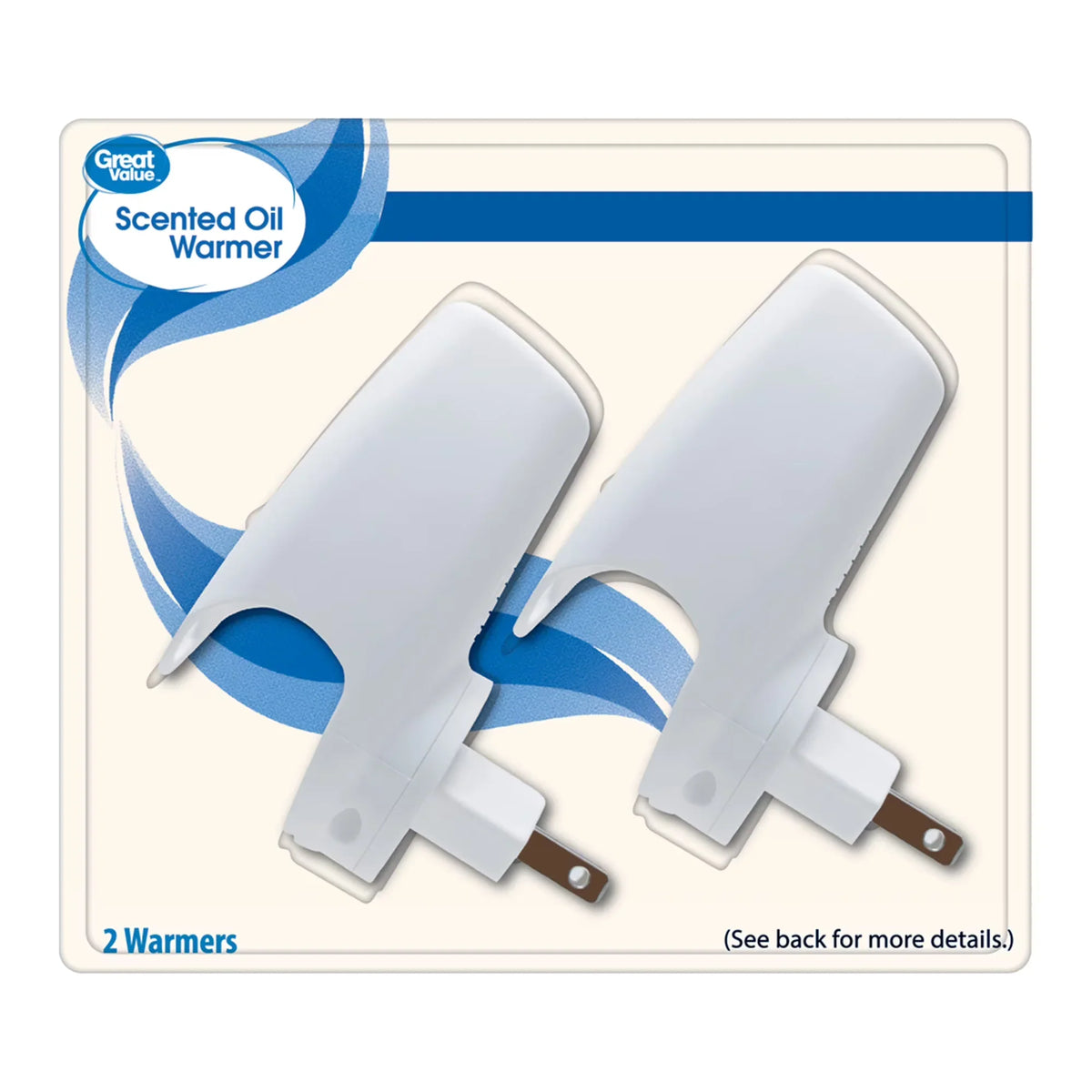 Great Value Scented Oil Plug-in Warmers, 2 Count (Fragrance Not Included)