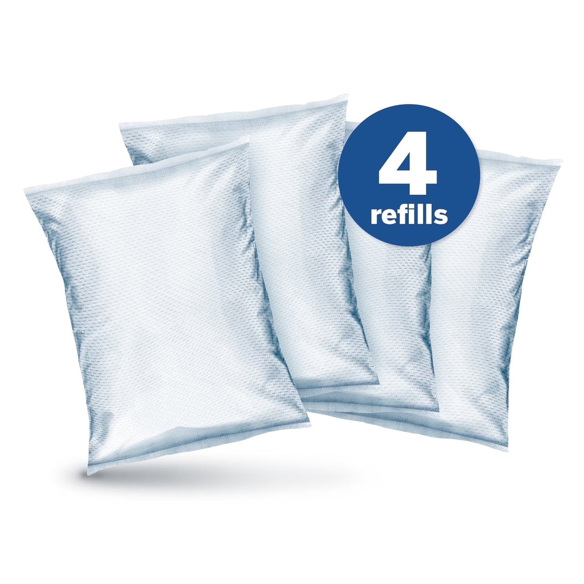 HUMYDRY Moisture Absorber Refills for 15.9 Oz Dehumidifier Device, Pack of 4 Unscented Humidity Absorber Bags, Non Electric Humidity Absorber For Home Closets Bathrooms RVs and Medium Enclosed Spaces