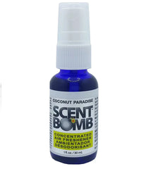 Scent Bomb Coconut Paradise Air Freshener Spray, 1 fl.oz., 4 Count Pack