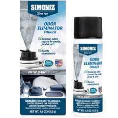 Simoniz Automotive Odor Eliminating Vehicle Fogger/Freshener New Car Scent, 1.5 oz