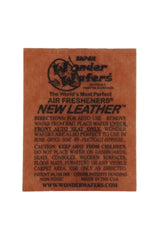 Wonder Wafers Air Fresheners Individually Wrapped, New Leather Fragrance